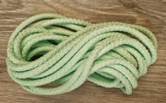 Шнур 5мм с сердечником МЕЛАНЖ Свежая Мята+белый - Шнуры для рукоделия