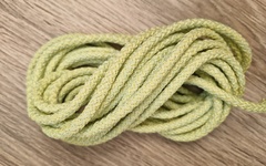 Шнур 5мм с сердечником МЕЛАНЖ Свежая Мята+св.желтый - Шнуры для рукоделия