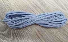 Шнур 3мм полиэфирный без сердечника нежно-голубой  - Шнуры для рукоделия
