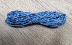 шнур меланж п/э 3мм без сердечника нежно-голубой+ голубой яркий - Шнуры для рукоделия