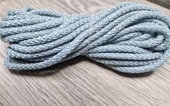 Шнур 5мм с сердечником МЕЛАНЖ Нежно-Голубой+Полынь - Шнуры для рукоделия