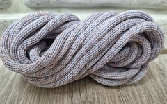 ШНУР 8ММ с сердечниками полиэфир нежно-Голубой+Пыльная Роза - Шнуры для рукоделия