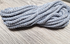 Шнур 5мм с сердечником МЕЛАНЖ Нежно-Голубой+Серый - Шнуры для рукоделия