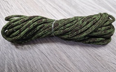 шнур меланж п/э 3мм без сердечника олива + коричневый - Шнуры для рукоделия
