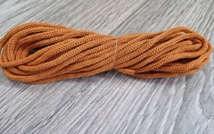 Шнур 3мм без сердечника оранжевый - Шнуры для рукоделия