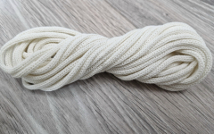 шнур хлопковый 4мм без сердечника пломбир - Шнуры для рукоделия