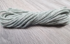 шнур меланж п/э 3мм без сердечника полынь+айвори - Шнуры для рукоделия