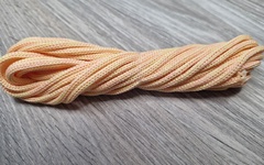 шнур меланж п/э 3мм без сердечника розовый+светло-желтый - Шнуры для рукоделия