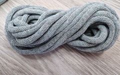 Шнур Хлопковый 7ММ с сердечником серый+ледяной 2-1 - Шнуры для рукоделия
