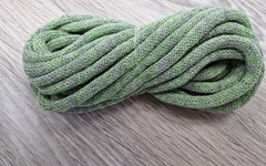 Шнур Хлопковый 7ММ с сердечником серый+салат 2-1 - Шнуры для рукоделия