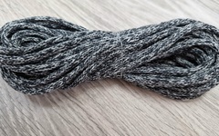 шнур хлопковый 4мм без сердечника серый+темно-серый (2-1) - Шнуры для рукоделия
