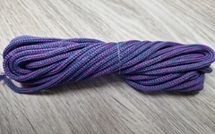 шнур меланж п/э 3мм без сердечника сирень + джинс - Шнуры для рукоделия