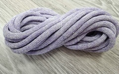 Шнур Хлопковый 7ММ с сердечником сирень+молоко 2-1 - Шнуры для рукоделия