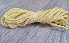 Шнур полиэфирный 3мм без сердечника светло-желтый - Шнуры для рукоделия