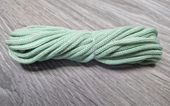 шнур меланж п/э 3мм без сердечника свежая мята + айвори - Шнуры для рукоделия