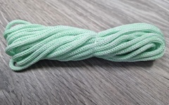 шнур меланж п/э 3мм без сердечника свежая мята + белый - Шнуры для рукоделия