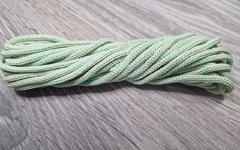 шнур меланж п/э 3мм без сердечника свежая мята + беж пудра - Шнуры для рукоделия