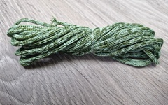 шнур меланж п/э 3мм без сердечника свежая мята + олива - Шнуры для рукоделия