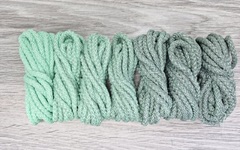 Шнур 5мм с сердечником ГРАДИЕНТ Свежая Мята-Полынь - Шнуры для рукоделия