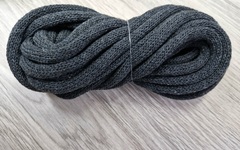 Шнур Хлопковый 7ММ с сердечником Темно-серый - Шнуры для рукоделия