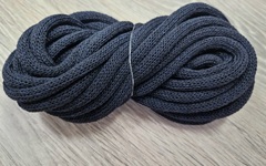 Шнур Хлопковый 7ММ с сердечником Темно-синий - Шнуры для рукоделия