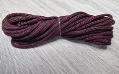 шнур меланж п/э 3мм без сердечника  винный + коричневый - Шнуры для рукоделия