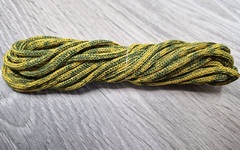 шнур меланж п/э 3мм без сердечника желтый + олива - Шнуры для рукоделия