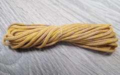 шнур меланж п/э 3мм без сердечника желтый + персик - Шнуры для рукоделия