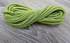 шнур хлопковый 4мм без сердечника желтый+салатовый - Шнуры для рукоделия