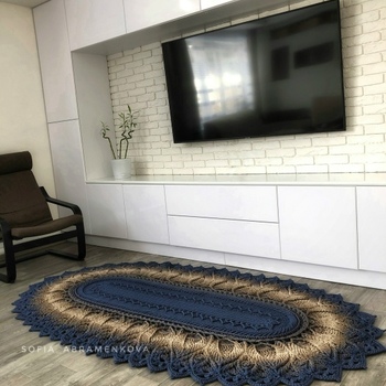 МК «Овальный ажурный» от Софии Абраменковой  - Шнуры для рукоделия