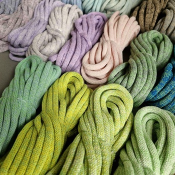 Шнур ХЛОПКОВЫЙ 5,5мм с полиэфирным сердечником - Шнуры для рукоделия