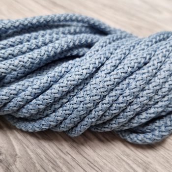 Шнур 5мм полиэфирный с сердечником для ковра Дымчатый - Шнуры для рукоделия