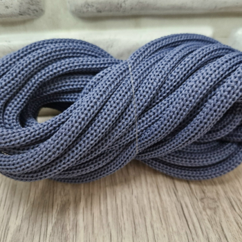 ШНУР 8ММ с сердечниками полиэфир Джинс - Шнуры для рукоделия