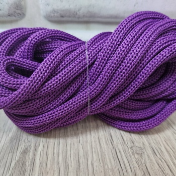 ШНУР 8ММ с сердечниками полиэфир Фиолетовый - Шнуры для рукоделия
