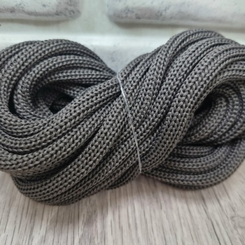 ШНУР 8ММ с сердечниками полиэфир Графит - Шнуры для рукоделия