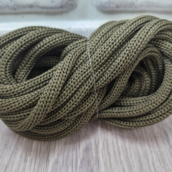 ШНУР 8ММ с сердечниками полиэфир Хаки - Шнуры для рукоделия