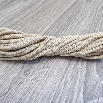 Шнур 3мм без сердечника крем брюле - Шнуры для рукоделия
