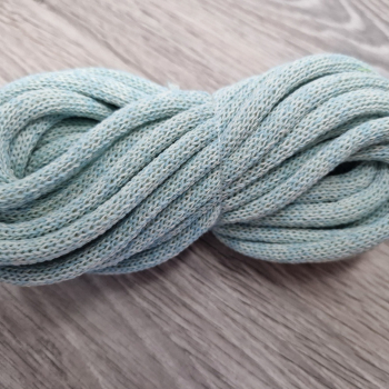 Шнур Хлопковый 7ММ с сердечником ледяной+молоко 2-1 - Шнуры для рукоделия