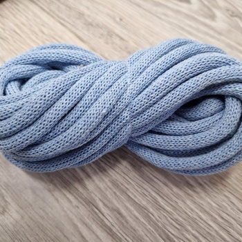 Шнур Хлопковый 7ММ с сердечником Ледяной - Шнуры для рукоделия