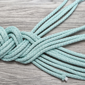 ШНУР ДЛЯ ГАМАКА 5мм с сердечником статический Мята - Шнуры для рукоделия