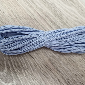 Шнур 3мм полиэфирный без сердечника нежно-голубой  - Шнуры для рукоделия