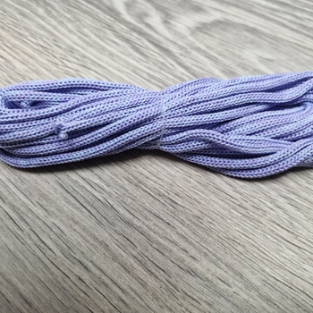 шнур меланж п/э 3мм без сердечника нежно-голубой+ лаванда - Шнуры для рукоделия