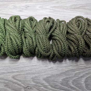 Шнур 5мм с сердечником ГРАДИЕНТ Олива-Хаки - Шнуры для рукоделия