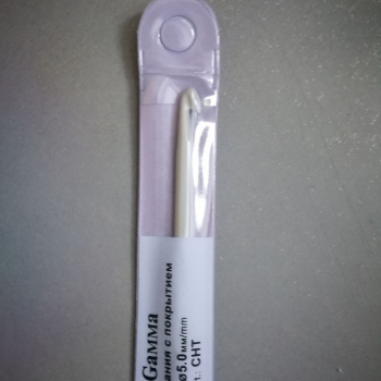 Крючок металл 5мм с покрытием  - Шнуры для рукоделия