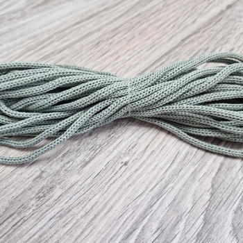 Шнур полиэфирный 3мм без сердечника Полынь - Шнуры для рукоделия