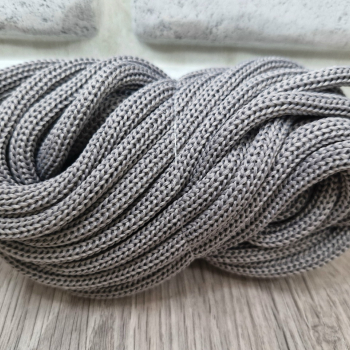 ШНУР 8ММ с сердечниками полиэфир Серый - Шнуры для рукоделия