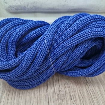 ШНУР 8ММ с сердечниками полиэфир Синий - Шнуры для рукоделия