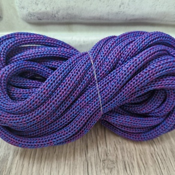 ШНУР 8ММ с сердечниками полиэфир Синий+Фиолет - Шнуры для рукоделия