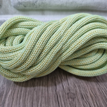 ШНУР 8ММ с сердечниками полиэфир Св.Желтый+Св.Мята - Шнуры для рукоделия