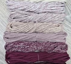 Шнур для вязания полиэфирный 3мм без сердечника